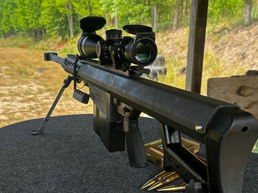 Barrett M82A1 .50BMG - karabin wyborowy, strzelanie w Polsce