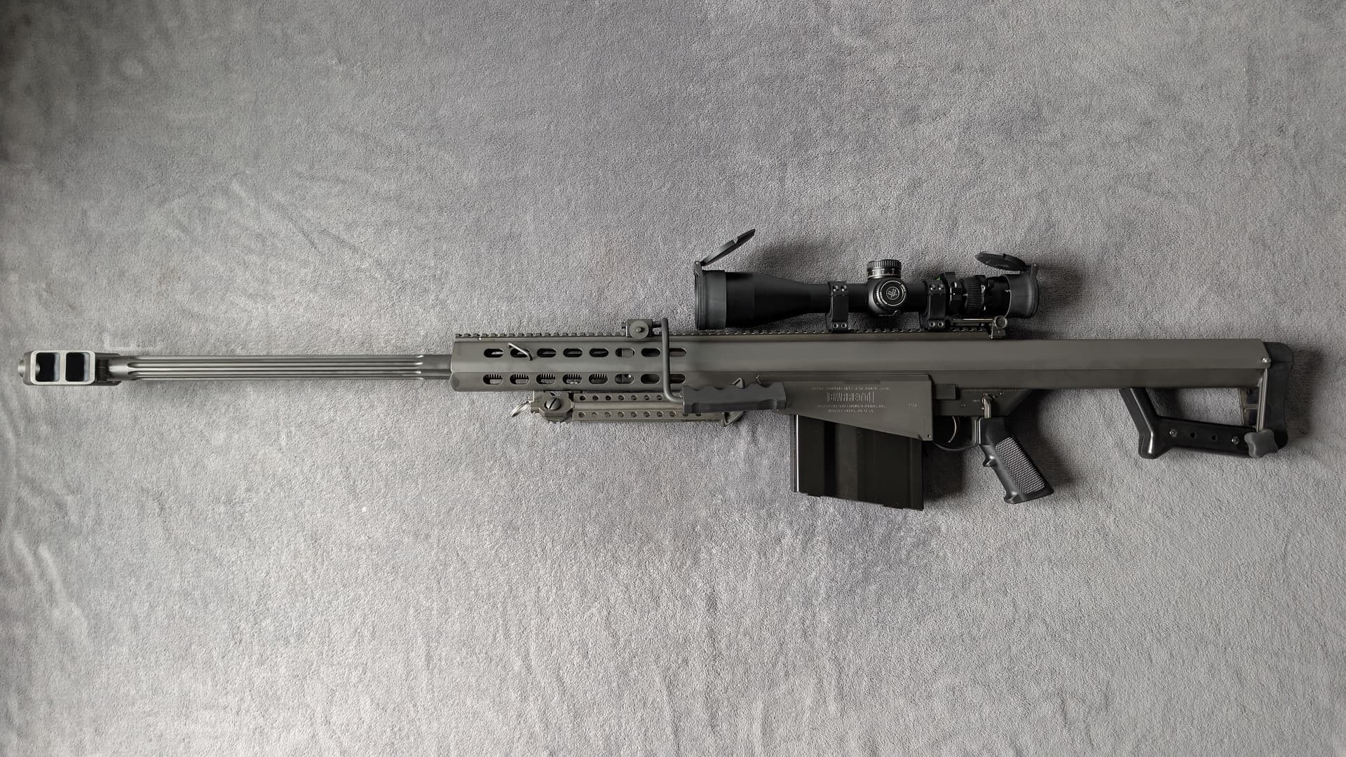 Barrett M82A1 50 BMG - karabin wyborowy, strzelanie w Polsce